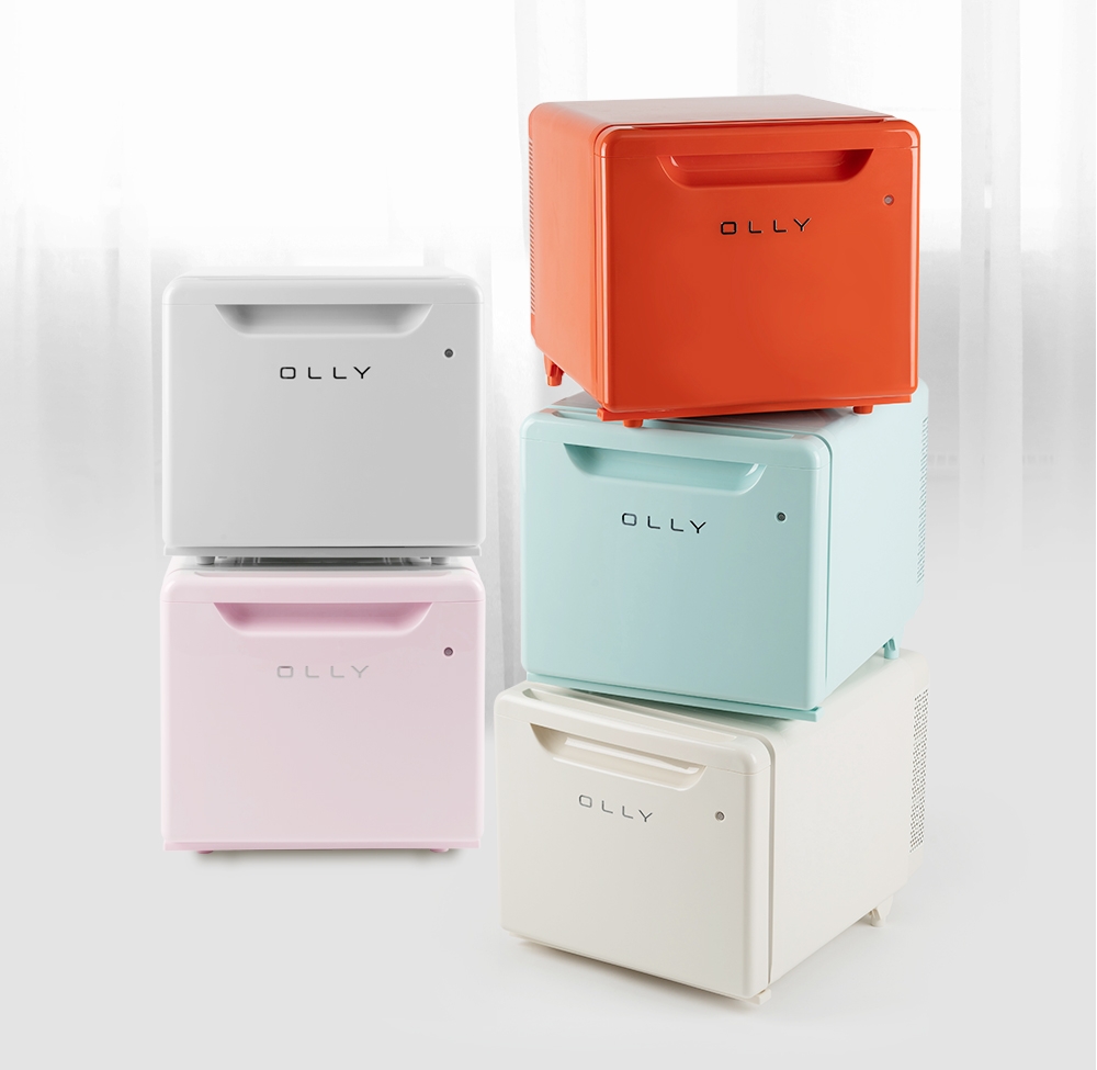 OLLY 올리 저소음 소형 미니 음료수 냉장고 OLR02 원룸 자취방 기숙사 화장품