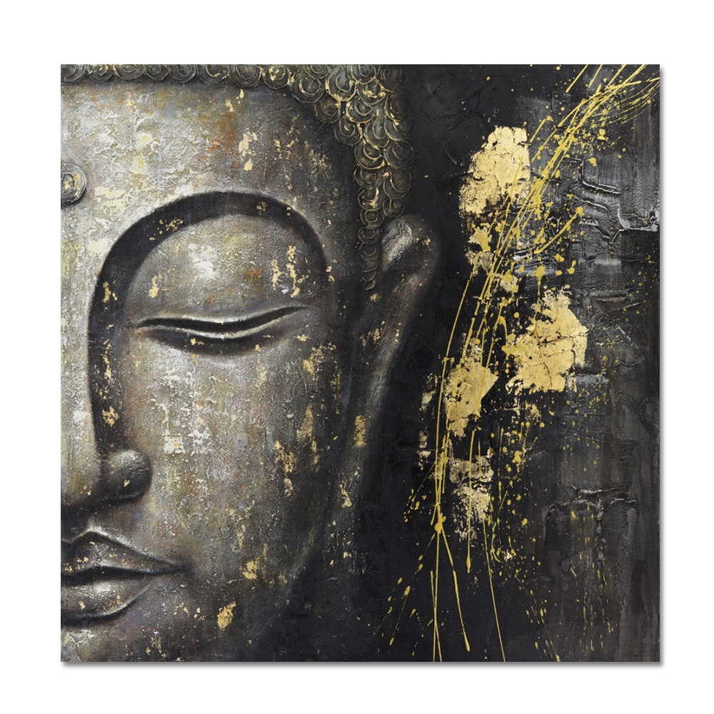 트리빌리지 유화 인테리어 액자 부처님 그림