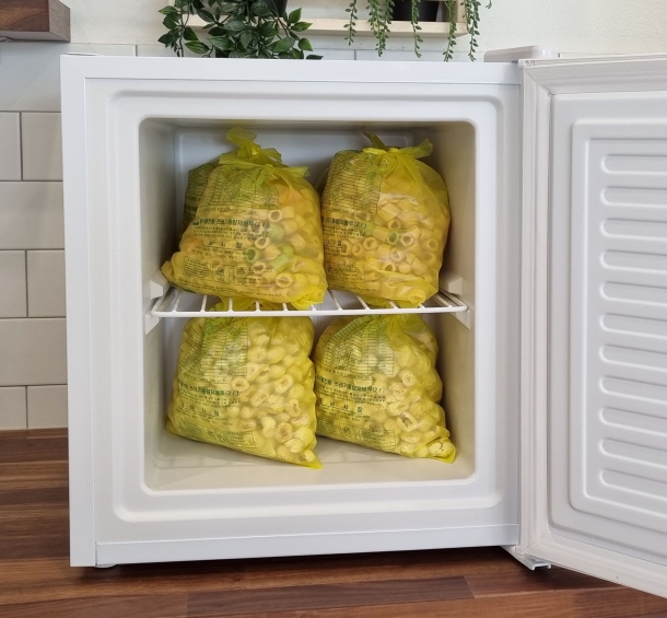 [윈세프] 32L 미니 냉동고 저소음 작은 소형 가정용 음식물쓰레기 음쓰 냉동기 BD-36