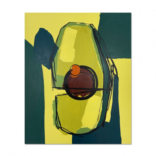 트리빌리지 카페 두꺼비집가리개 아보카도그림 현대미술 인테리어 액자